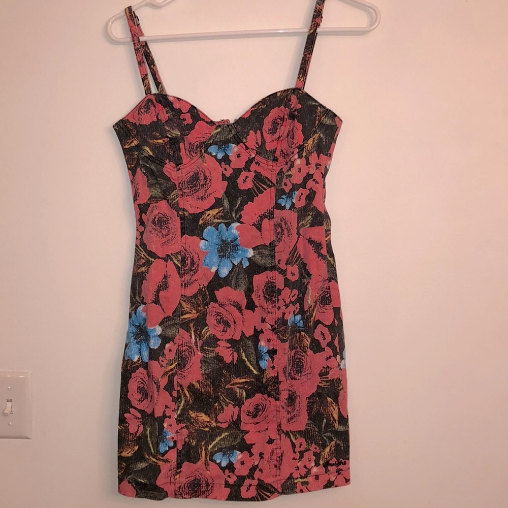 Sexy jean dress